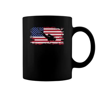 American Flag Scuba Diving Apparel - Scuba Diving Coffee Mug | Mazezy