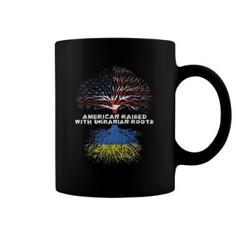 American Raised With Ukrainian Roots Ukraine Premium Coffee Mug | Mazezy