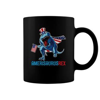 Amerisaurus Rex 4Th Of July Dinosaur Amerisaurusrex Coffee Mug | Mazezy
