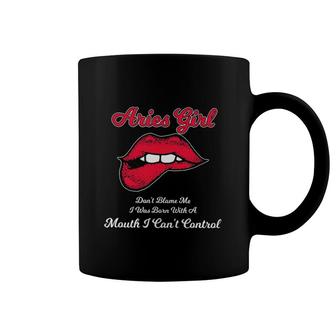 April Girl Aries Girl Coffee Mug | Mazezy