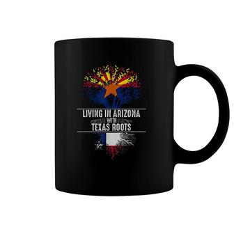 Arizona Home Texas Roots State Tree Flag Coffee Mug | Mazezy