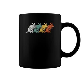 Armadillo Retro Animal Lover Gift Coffee Mug | Mazezy CA