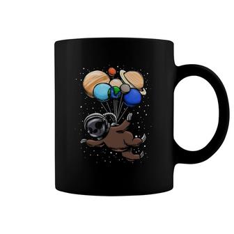 Astronaut Sloth Space Stars Cute Animals Galaxy Univers Gift Coffee Mug | Mazezy