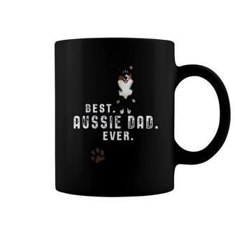 Australian Shepherd Best Aussie Dad Ever Coffee Mug | Mazezy