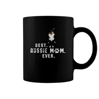 Australian Shepherd Best Aussie Mom Ever Coffee Mug | Mazezy