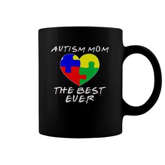 Autism Awareness Gift With Love For The Best Ever Autism Mom Coffee Mug | Mazezy