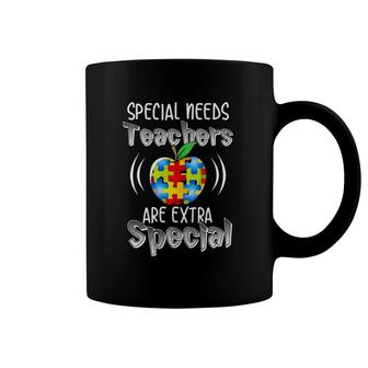Autism Awareness Teachers Are Special Cute Apple Puzzle Coffee Mug | Mazezy