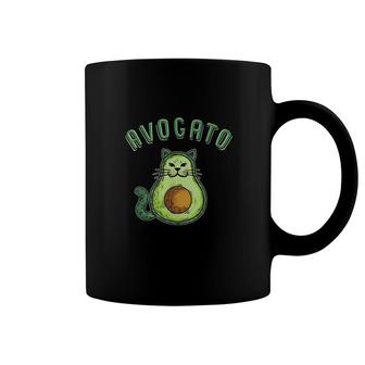 Avogato Funny Cinco De Mayo Avocado Cat Coffee Mug | Mazezy