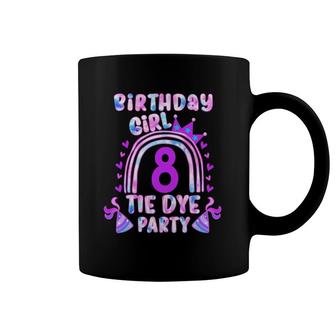 Awesome 8Th Years Old Gift Tie Dye Party Birthday Hippie Coffee Mug | Mazezy