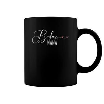 Badass Nana Funny Grandmother Gift Coffee Mug | Mazezy