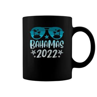 Bahamas 2022 Vintage Beach Sun Glasses Vacation Matching Coffee Mug | Mazezy