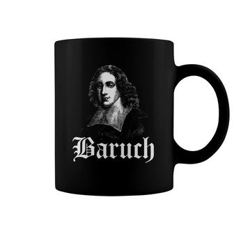 Baruch Spinoza - Medieval Portrait Coffee Mug | Mazezy