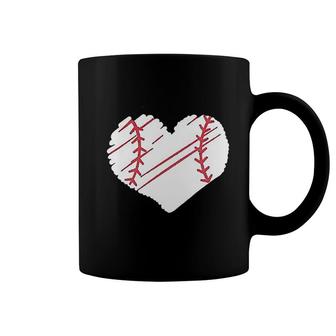 Baseball Heart Coffee Mug | Mazezy