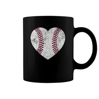 Baseball Heart Mother's Day Gift Mom Softball Womens Cute Coffee Mug | Mazezy UK
