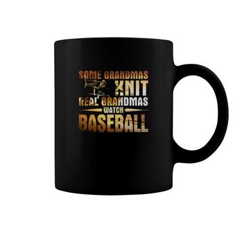 Baseball Some Grandmas Knit Coffee Mug | Mazezy