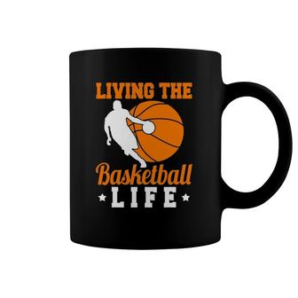 Basketball Life Bball Player Gameday Coffee Mug | Mazezy