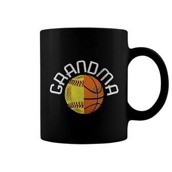 Basketball Softball Funny Grandma Coffee Mug | Mazezy