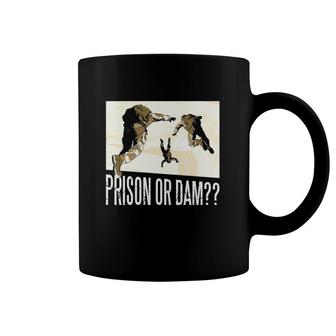 Battle Royale Prison Or Dam Coffee Mug | Mazezy