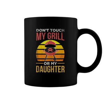 Bbq Dad Grilling Vintage Funny Cooking Meat Grill Barbecue Coffee Mug | Mazezy