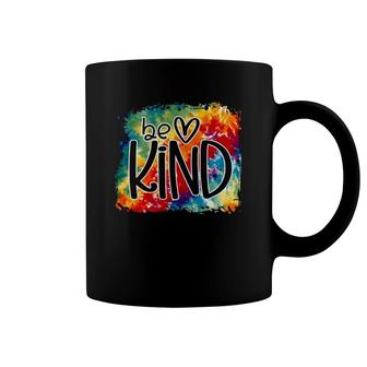Be Kind Colorful Rainbow Cute Heart Love Kindness Boys Girls Coffee Mug | Mazezy