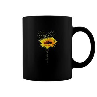 Be Kind Hippie Sunflower I Love You Deaf Coffee Mug | Mazezy