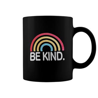 Be Kind Rainbow Graphic Coffee Mug | Mazezy