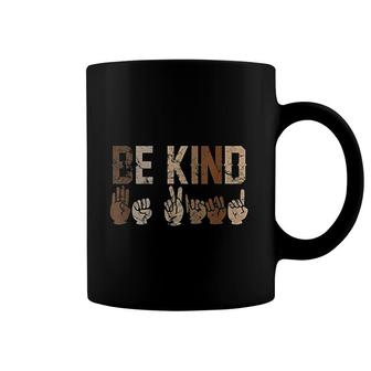 Be Kind Sign Language Coffee Mug | Mazezy