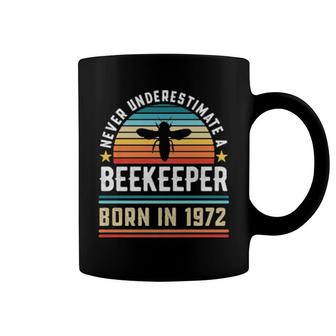Beekeeper Born 1972 50Th Birthday Beekeeping Coffee Mug | Mazezy