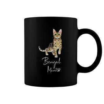 Bengal Mom Cute Cat Mother Kitten Girl Gift Coffee Mug | Mazezy