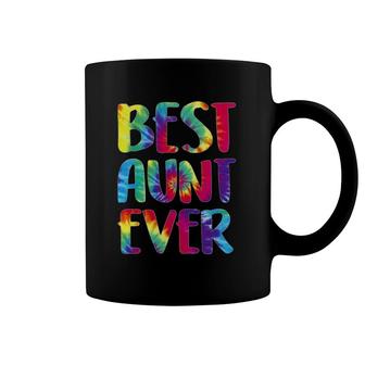 Best Aunt Ever Tie Dye Funny Aunt Mother's Day For Woman Coffee Mug | Mazezy