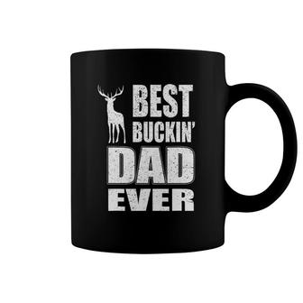 Best Buckin Dad Ever For Deer Hunting Father's Day Gift Coffee Mug | Mazezy