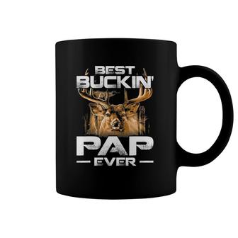 Best Buckin' Pap Ever Tee Deer Hunting Bucking Father Coffee Mug | Mazezy