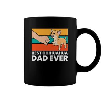 Best Chihuahua Dad Ever Cute Chihuahuas Coffee Mug | Mazezy