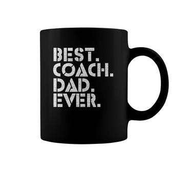 Best Coach Dad Ever Sports Best Gift Father's Day Coffee Mug | Mazezy