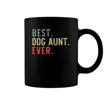 Best Dog Aunt Ever Cool Funny Vintage Gift Mother's Day Coffee Mug | Mazezy