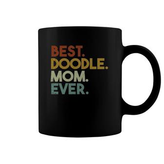 Best Doodle Mom Ever Goldendoodle Labradoodle Retro Coffee Mug | Mazezy DE