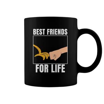 Best Friends For Life Chicken Fist Bump Coffee Mug | Mazezy