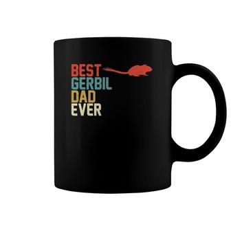Best Gerbil Dad Ever Vintage Retro Coffee Mug | Mazezy