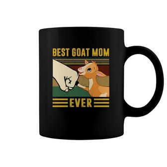 Best Goat Mom Ever Vintage Version Coffee Mug | Mazezy