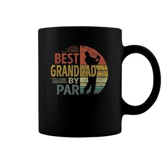 Best Granddad By Par Father's Day Golf Gift Grandpa Coffee Mug | Mazezy