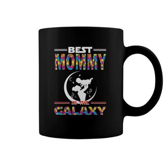 Best Mommy In The Galaxy Mother And Son Color Puzzle Version Coffee Mug | Mazezy
