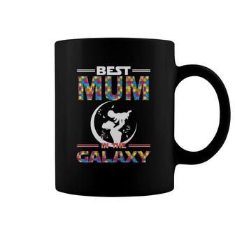 Best Mum In The Galaxy Mother And Son Color Puzzle Version Coffee Mug | Mazezy