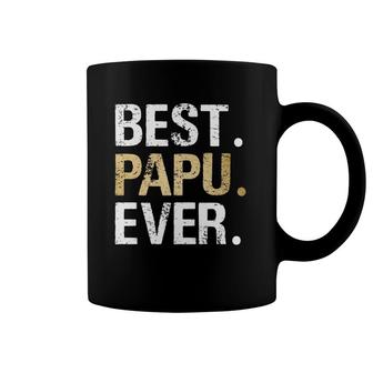 Best Papu Gift For Grandfather From Granddaughter Grandson Coffee Mug | Mazezy