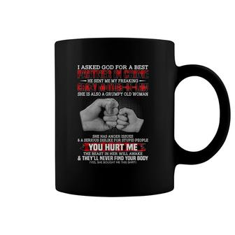 Best Partner In Crime Sent My Freaking Crazy Mother-In-Law Coffee Mug | Mazezy