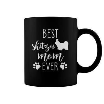 Best Shitzu Mom Ever Dog Mothers Day Gift Coffee Mug | Mazezy