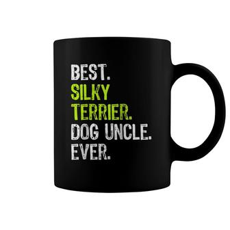 Best Silky Terrier Dog Uncle Ever Raglan Baseball Tee Coffee Mug | Mazezy