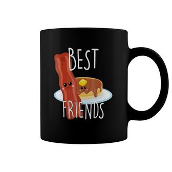 Bestie Cute Food Bff Best Friend Pancakes Bacon Weird Coffee Mug | Mazezy