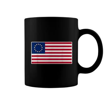 Betsy Ross Flag 1776 Early American Coffee Mug | Mazezy