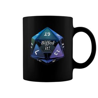 Biffed It Dice Role Playing Game Lover Coffee Mug | Mazezy