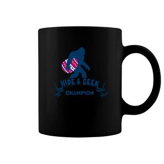 Bigfoot Hide And Seek Champion Happy Easter Big Egg Coffee Mug - Thegiftio